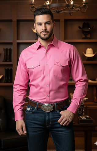 Men's Snap Button Shirt