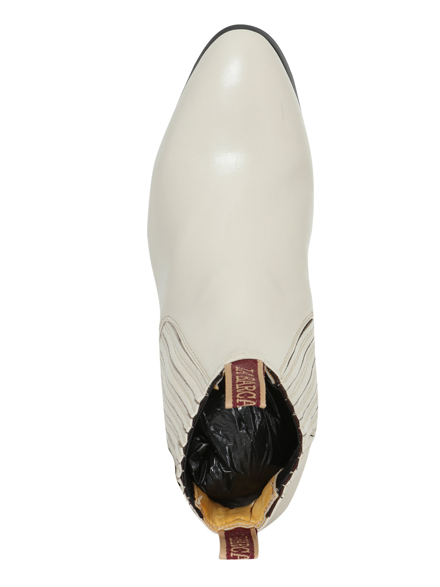 La Barca -  Traditional Charro Boot -  Leather Bone 208