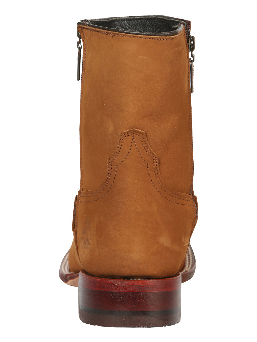 El Canelo Men’s Ankle Boots - Nobuck Taupe

 45215