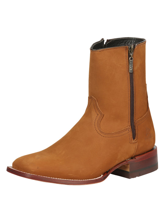 El Canelo Men’s Ankle Boots - Nobuck Taupe

 45215