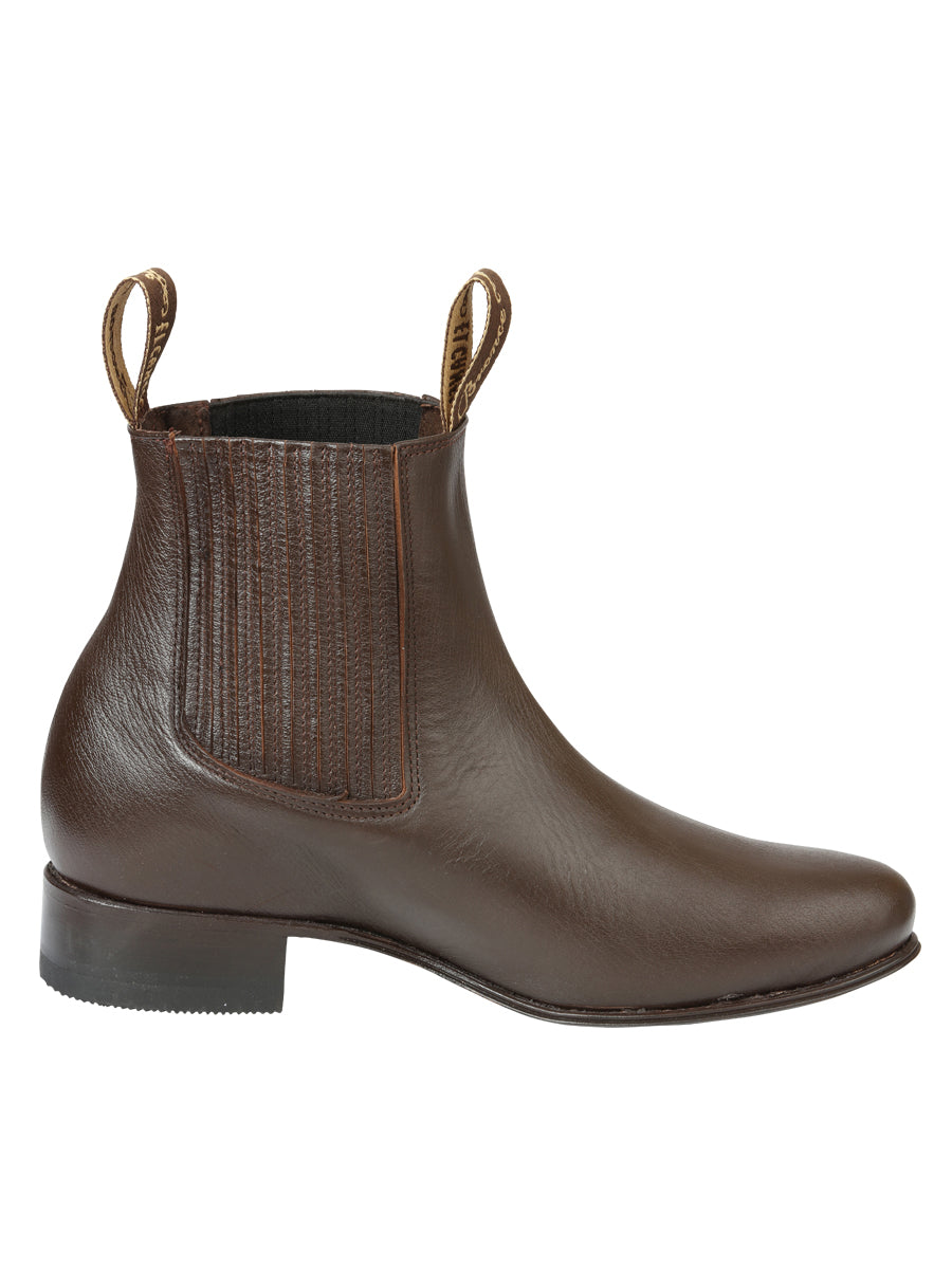 El Canelo Men’s Charro Boots - Brown 45757